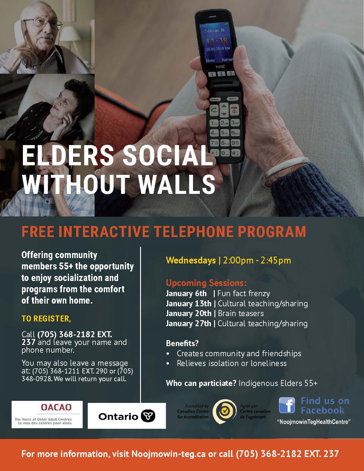 Elders Social Without Walls January