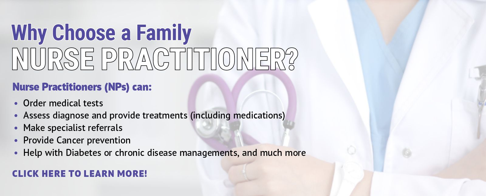 Nurse Practitioner Can Help With