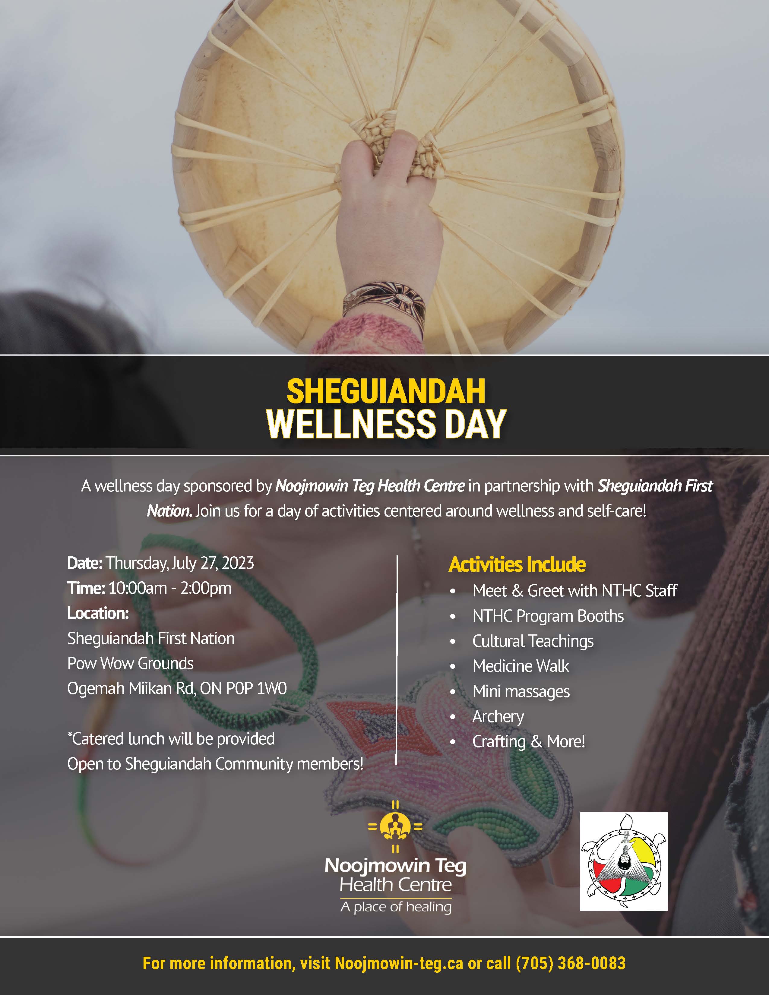 Save the Date Sheguiandah Wellness Day