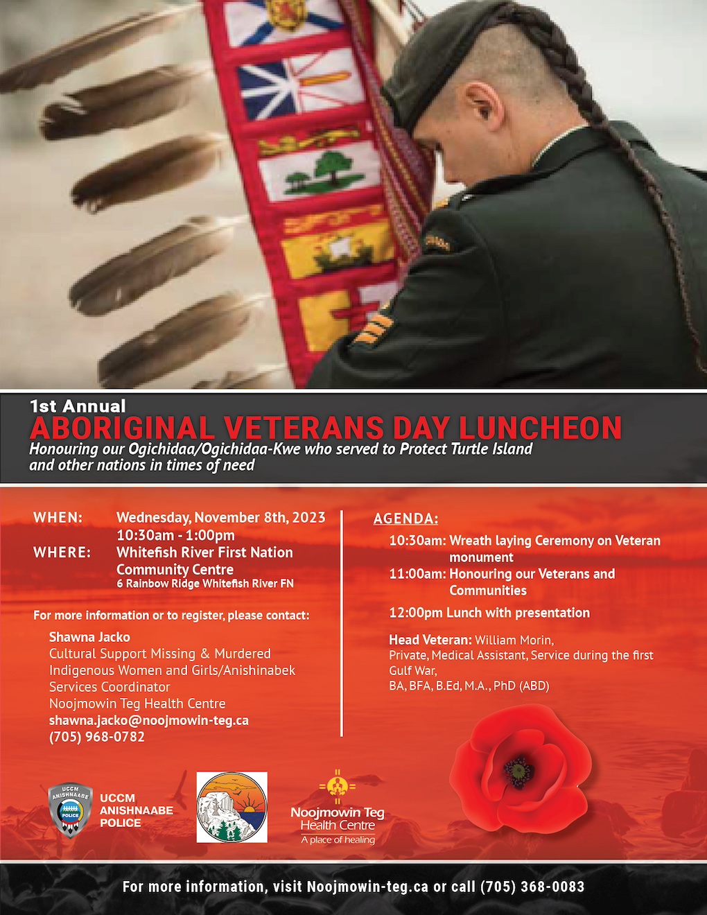 1st Aboriginal Veterans Day Luncheon