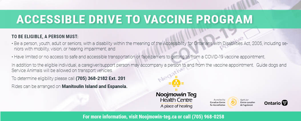 accessible drive to vaccine