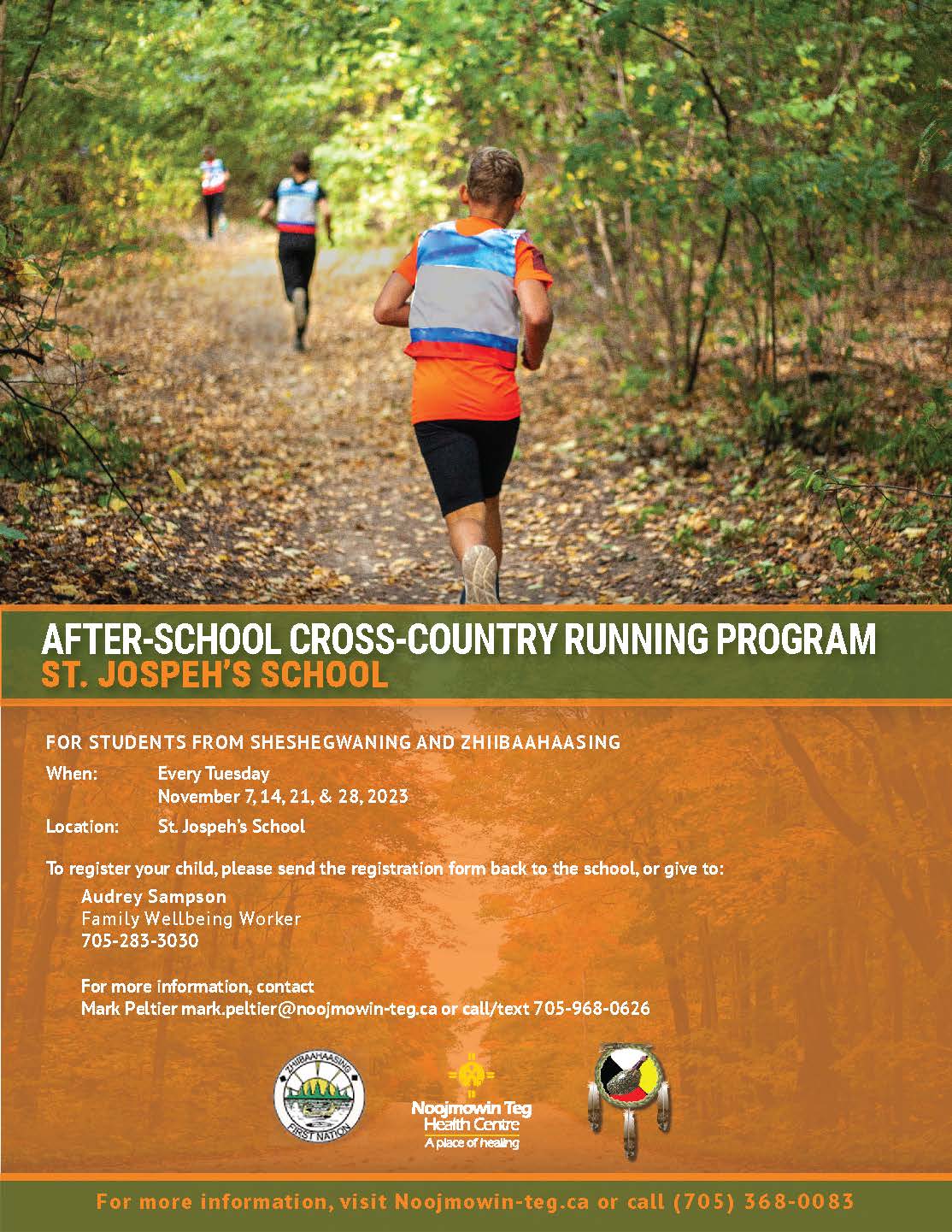 St. Jospehs School Cross Country Running Program 2023