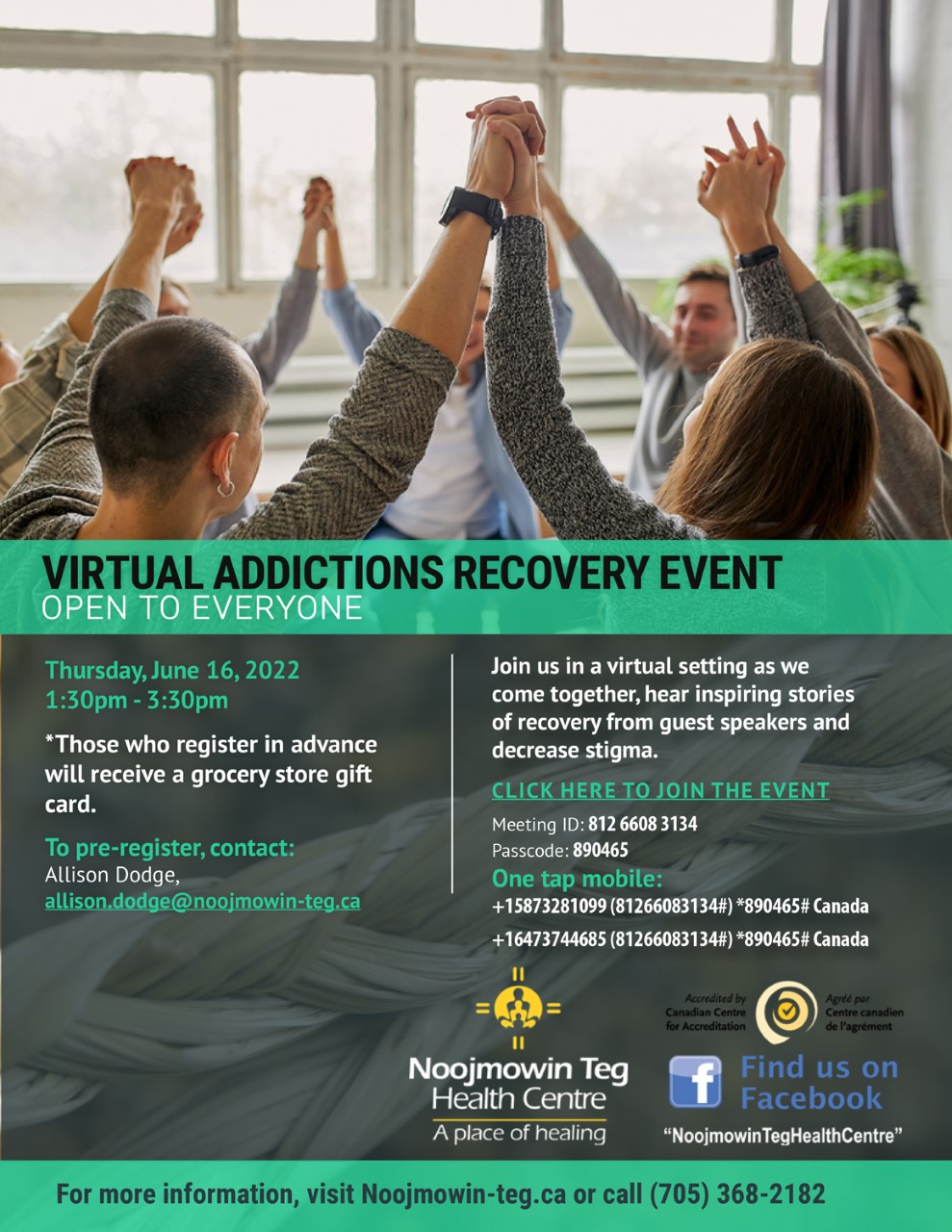 thumbnail Virtual Addictions Recovery Event